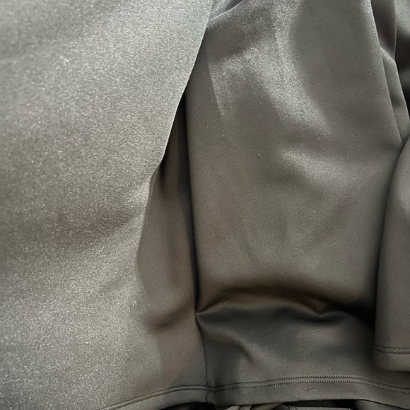 NEW Torrid Plus Size 00 Black Midi Dress Casual Pockets Stretch Party Cocktail - Picture 4 of 11